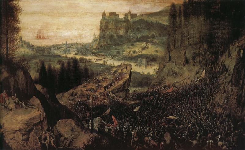 Pieter Bruegel Saul killed